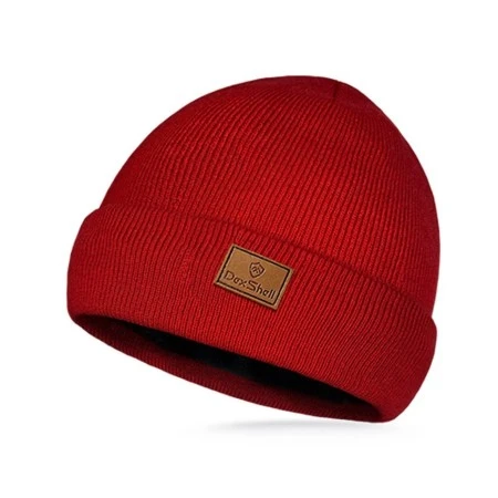 Водонепроницаемая шапка Dexshell Beanie Hat красный S/M (56-58 см)